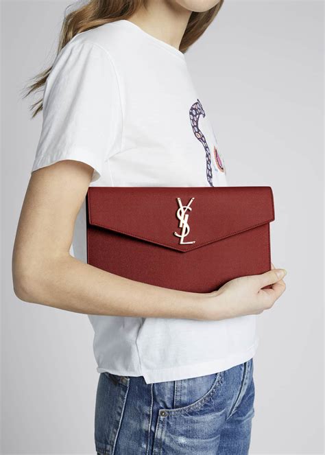 ysl pouch monogramme grain de poudre|YSL cassandra bag.